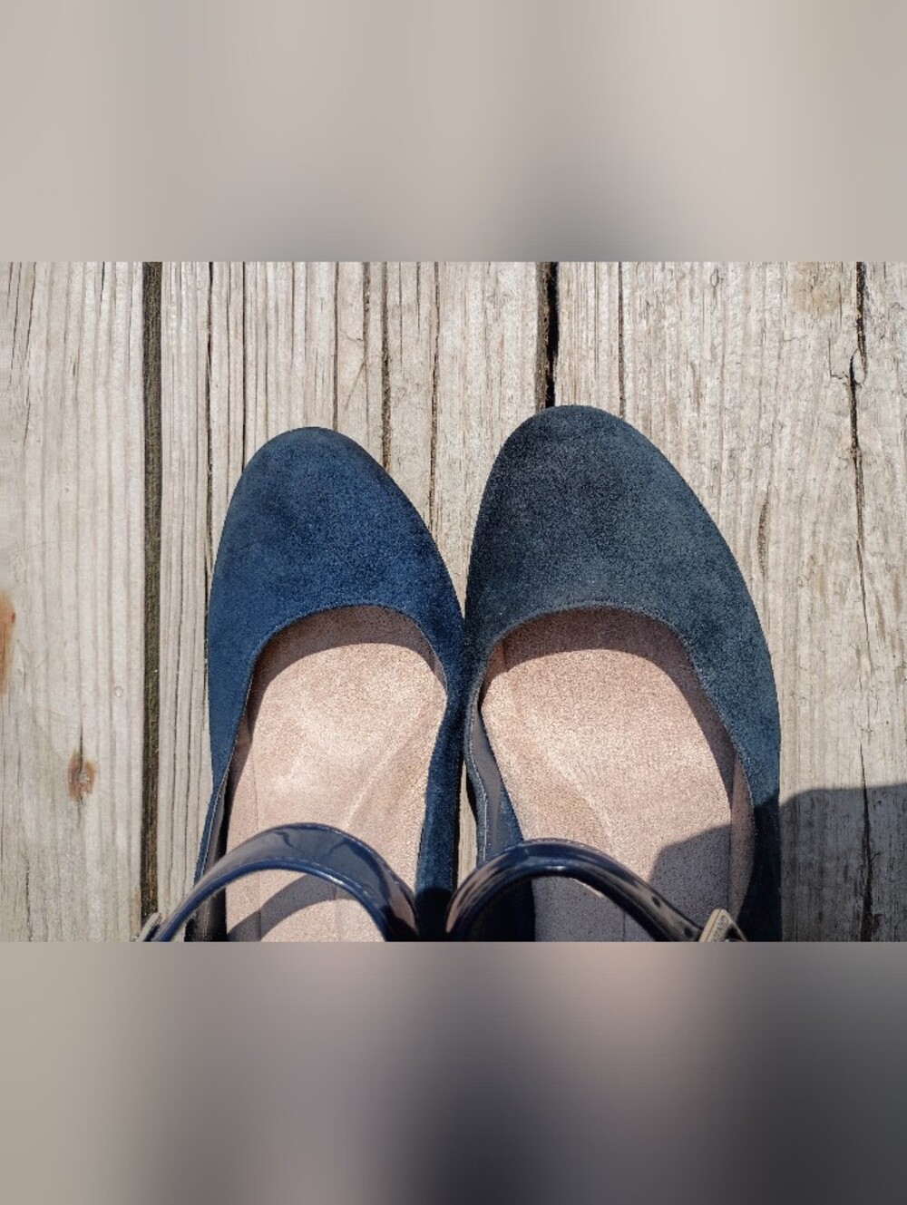 Giani Bernini Women's Slip on Pumps Navy Blue Suede upper Sz 7.5 M - Picture 4 of 14